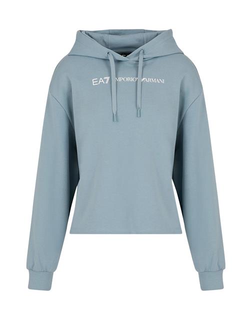 EA7 Emporio Armani Sweatshirt  røgblå / hvid