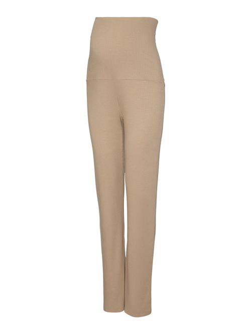 Se MAMALICIOUS Leggings 'MLGemma'  mørkebeige ved About You