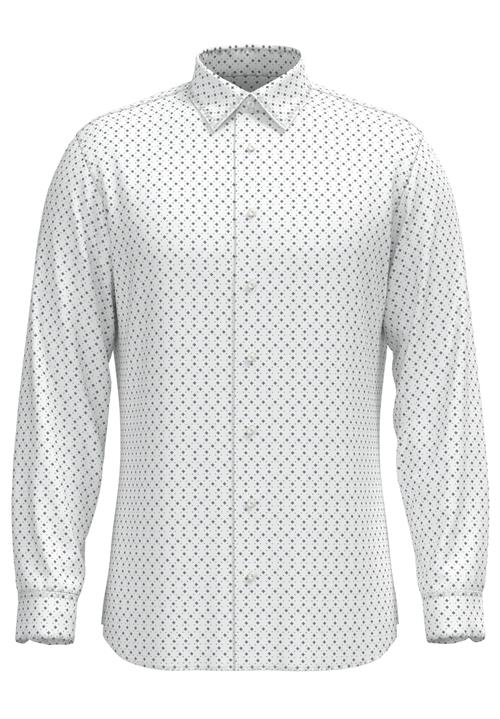 SELECTED HOMME Skjorte 'SLHSLIMSOHO'  sort / hvid