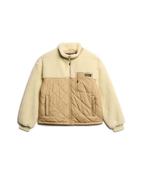 Superdry Vinterjakke  beige / sand