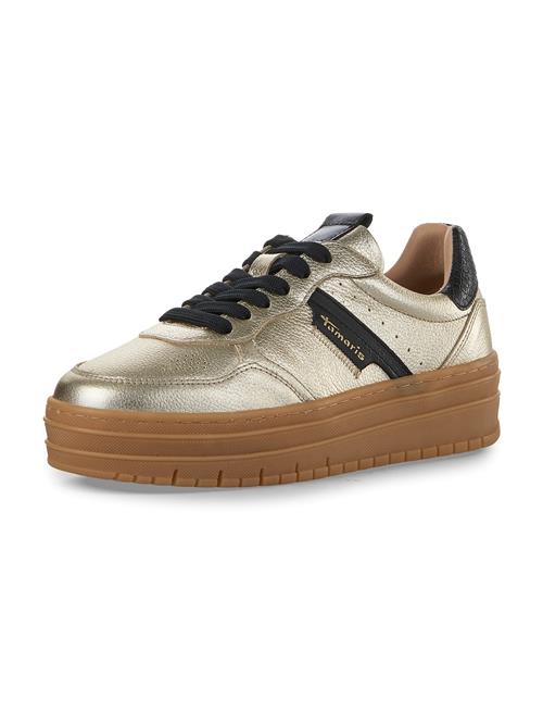 Tamaris Sneaker low  guld / sort