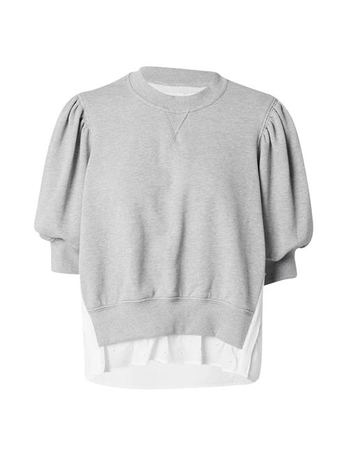 3.1 Phillip Lim Sweatshirt  grå-meleret / hvid