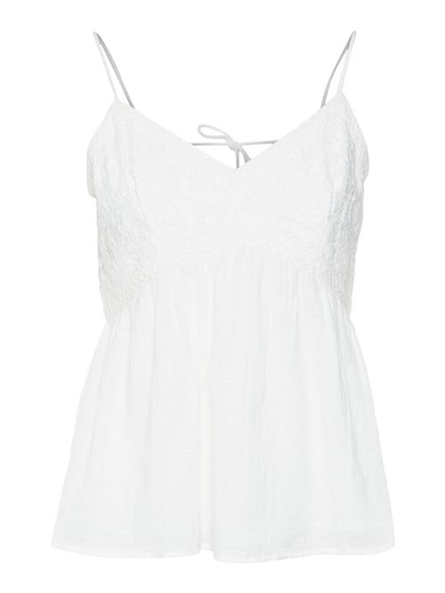 Se VERO MODA Bluse 'VMKIVA'  hvid ved About You