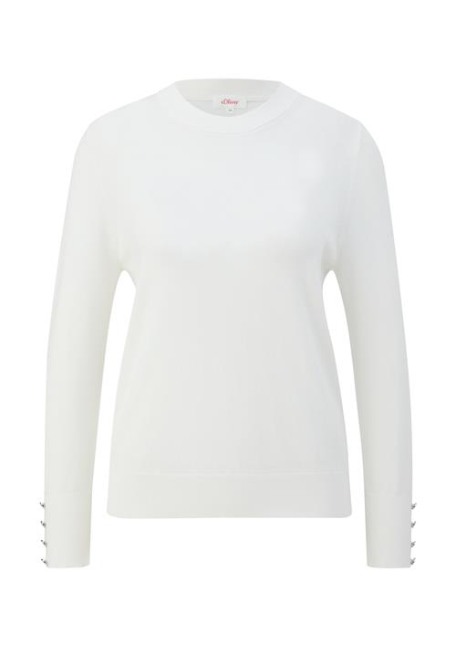 s.Oliver Pullover  hvid