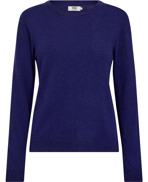 Magasin du Nord Collection Magasin Myrna 1 RWS Strik Lambswool Kvinde Fantasy Blue Sweaters Str S Uld