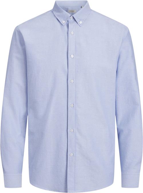 JJ-REBEL Jreboscar Shirt LS Noos Kvinde Cashmere Blue Skjorter Str XL - hos Magasin