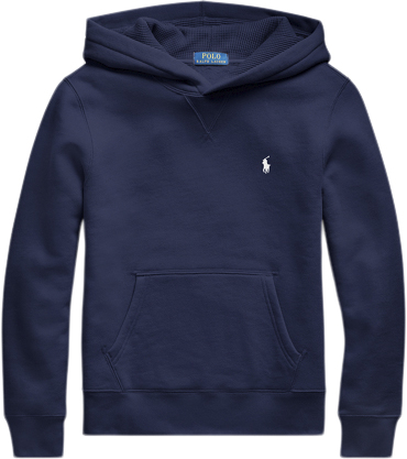 Polo Ralph Lauren Seasonal Fleecels PO Hood-tp-knt Str XL - Refined Navy/c1730 Bluser hos Magasin