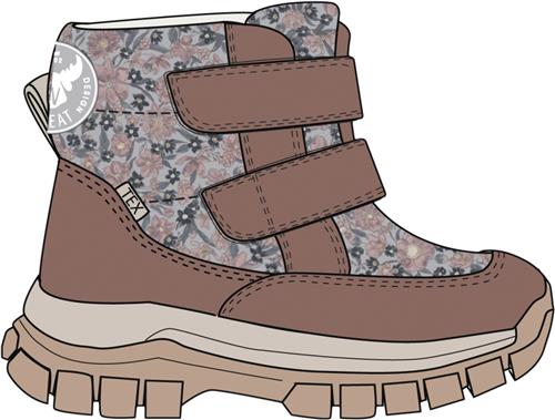 Wheat Winterboot Millas Tex Winter Flowers Støvler Str 32 - Uld hos Magasin