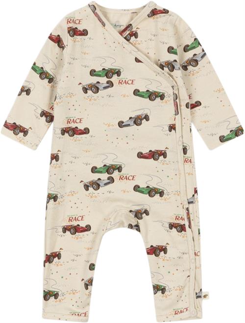 Konges Sløjd Basic Newborn Onesie Gots Str 6M - P35003 Toppe Bomuld hos Magasin