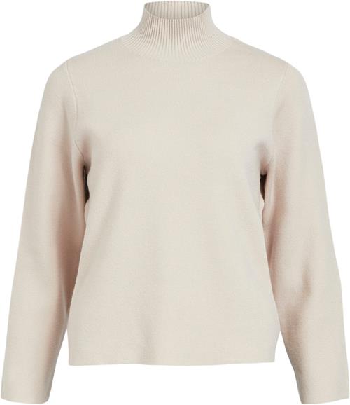 Se Object Objreynard Square Sleeve Pullover N Kvinde Silver Gray Toppe Str L - hos Magasin ved Magasin