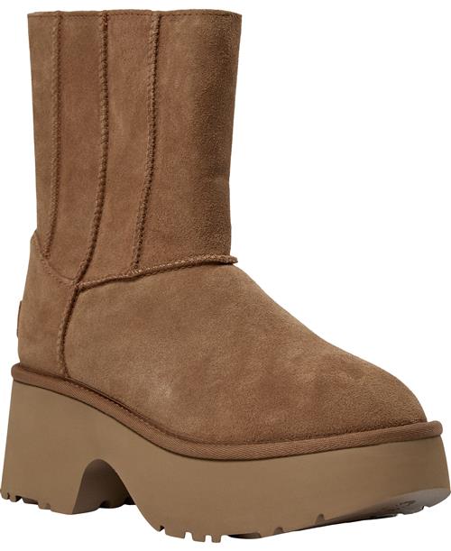 UGG W Classic Twin Seam Kvinde Chestnut Vinterstøvler Str 42 - Polyester hos Magasin