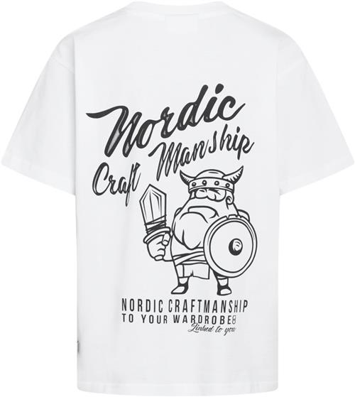 Se Grunt Grvito Tee Str M/12Y - White Kortærmede T-shirts Bomuld hos Magasin ved Magasin