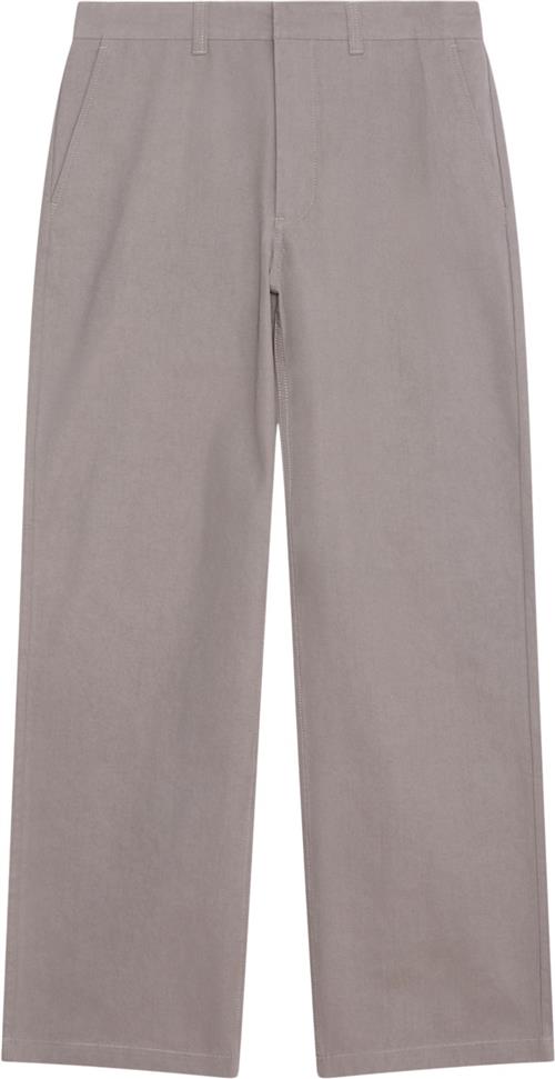 Se Wood Wood Wwfed AA Chino Mand Steel Grey Chinos Str XS - hos Magasin ved Magasin