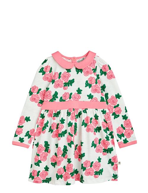 Mini Rodini Roses Aop Ls Dress Mini Rodini Pink