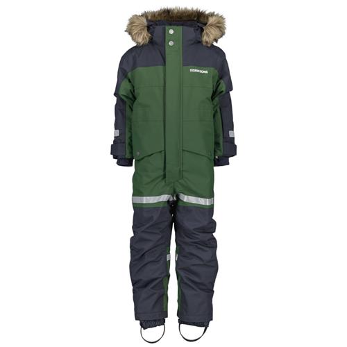 Se Didriksons Bjärven Winter Coverall Pine Green | Grønn | 80 cm ved Babyshop