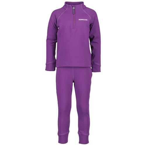 Didriksons Jadis Baselayer Sæt Royal Purple | Lilla | 90 cm