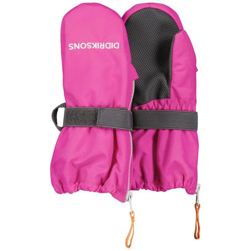 Didriksons Biggles Zip Mitten Skihandsker Plastic Pink | Lyserød | 2-4 years