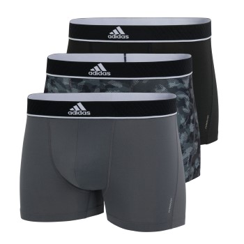 adidas 3P Sport Trunk Grå/Sort polyester Medium Herre