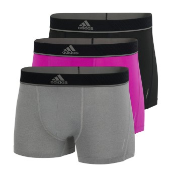 adidas 3P Sport Trunk Grå/Rosa polyester Large Herre