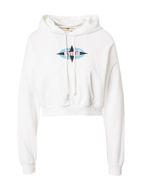 Se LEVI'S ® Sweatshirt 'Graphic Laundry'  lyseblå / lys pink / sort / offwhite ved About You