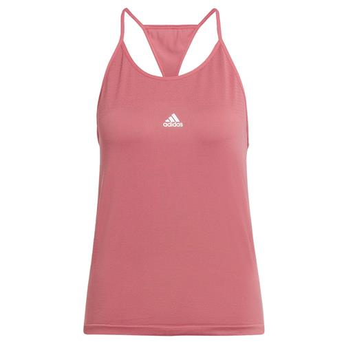 ADIDAS SPORTSWEAR Sportsoverdel 'Aero Seamless Loose'  lyserød / hvid