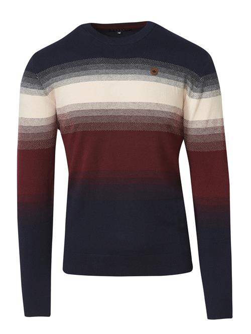 KOROSHI Pullover  beige / navy / bordeaux