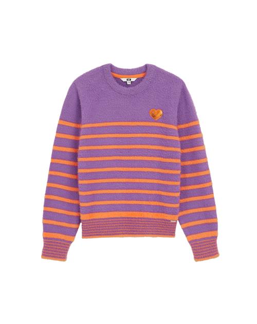 Se WE Fashion Pullover  lavendel / lyseorange ved About You