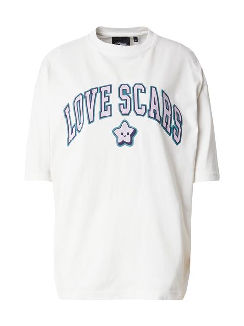 Se Love Scars Shirts  turkis / mørkeblå / lyselilla / hvid ved About You