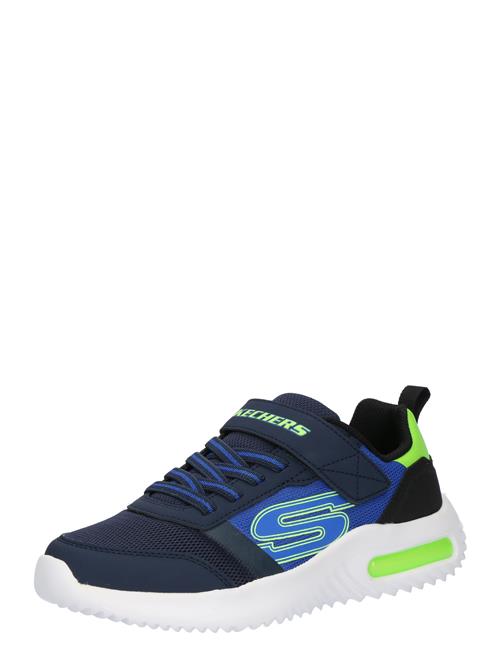 SKECHERS Sneakers 'BOUNDER-TECH'  blå / lyseblå / lime