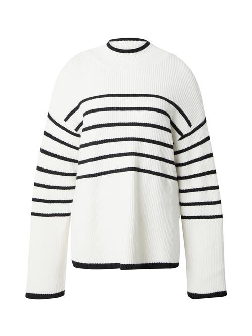 Se Y.A.S Pullover 'ALMA'  sort / offwhite ved About You