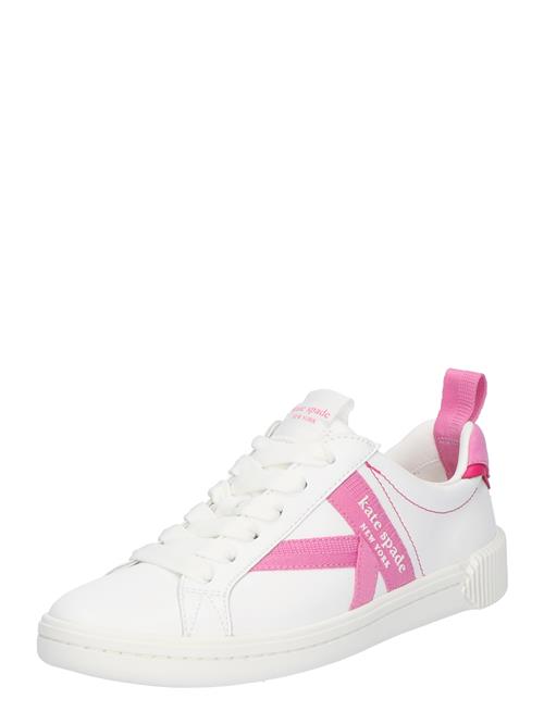 Se Kate Spade Sneaker low 'SIGNATURE'  lys pink / hvid ved About You