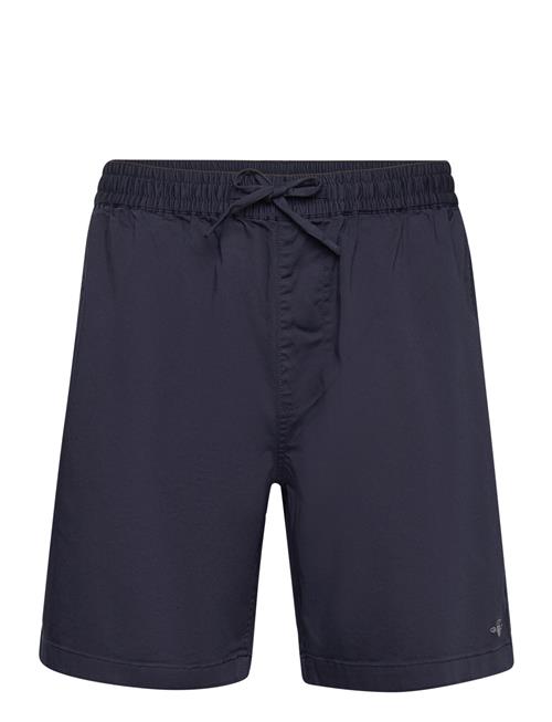 GANT Drawstring Logo Shorts GANT Navy