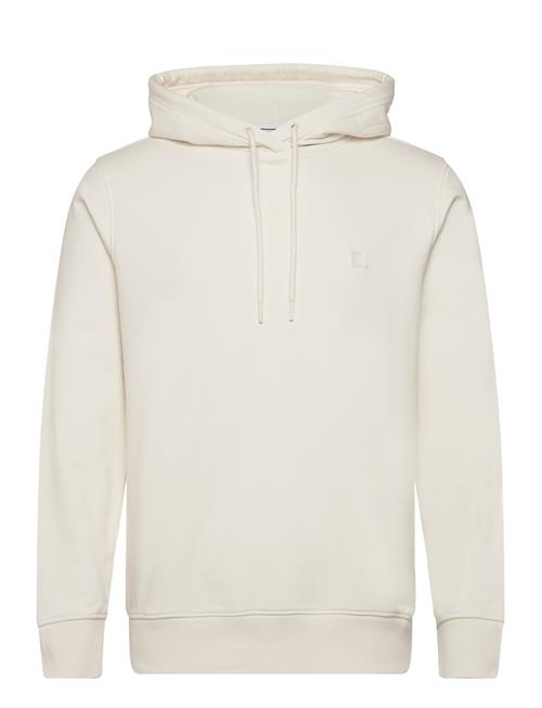 Se Calvin Klein Jeans Ck Embro Badge Hoodie Calvin Klein Jeans Cream ved Booztlet