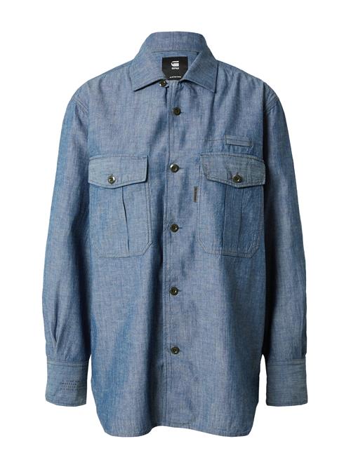 G-STAR Bluse 'Officer'  blue denim