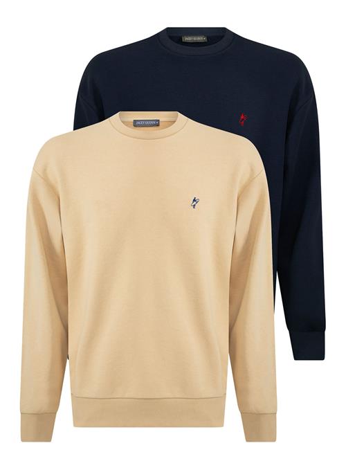 Se Jacey Quinn Sweatshirt  beige / navy / rød ved About You