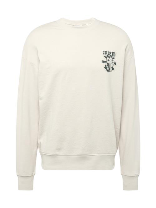 Se JACK & JONES Sweatshirt 'DIRK'  lysebeige / sort ved About You