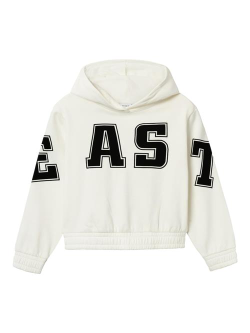 Se NAME IT Sweatshirt 'NKFOSOFFI'  sort / uldhvid ved About You