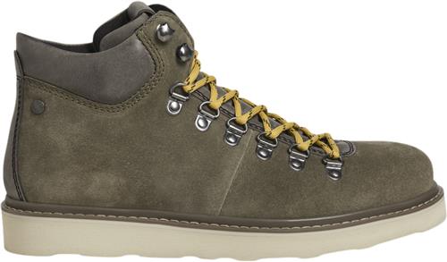 Se Jack & Jones Jfwchorlton Suede Boot LN Mand Olive Night Snørestøvler Str 42 - hos Magasin ved Magasin