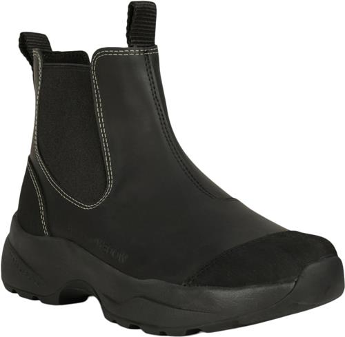 Se Woden Siri Waterproof Kvinde Black/black Gummistøvler Str 41 - Gummi hos Magasin ved Magasin