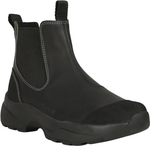 Se Woden Siri Waterproof Kvinde Black/black Gummistøvler Str 38 - Gummi hos Magasin ved Magasin