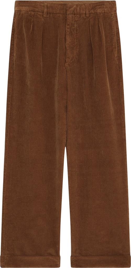 Wood Wood Wwlawrence Trousers Kvinde Terra Brown Jeans Str 50 - hos Magasin