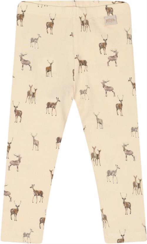 Se PETIT PIAO Legging Printed Str 92 cm - Deer Aop Leggings Bomuld hos Magasin ved Magasin