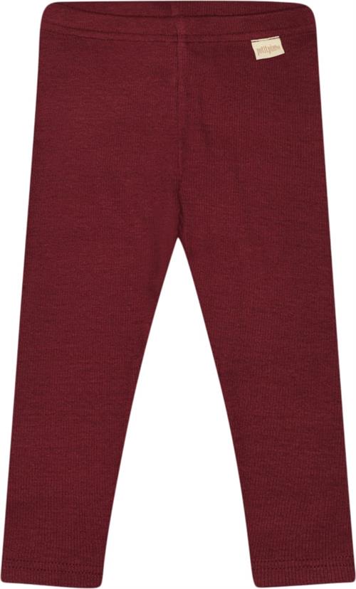 Se PETIT PIAO Legging Modal Str 98 cm - Dark Cherry Leggings Bomuld hos Magasin ved Magasin