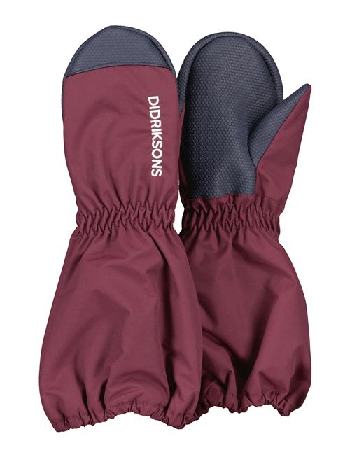 Didriksons Shell Kids Gloves 9 Didriksons Burgundy