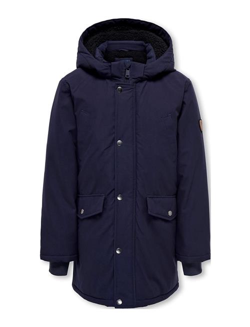 Se Kids Only Kobnewoliver Parka Jacket Cp Otw Kids Only Navy ved Booztlet