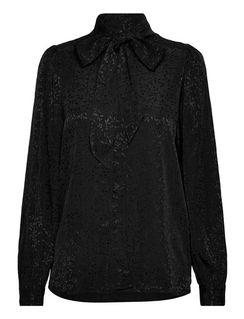 Selected Femme Slfceleste Ls Tie Shirt B Selected Femme Black