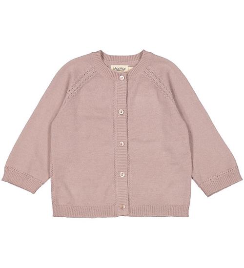 Se MarMar Cardigan - Uld - Taki - Blackberry Cream ved KidsWorld