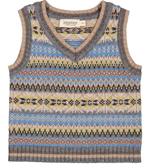 Se MarMar Vest - Uld/Bomuld - Taj B - Fair Isle ved KidsWorld