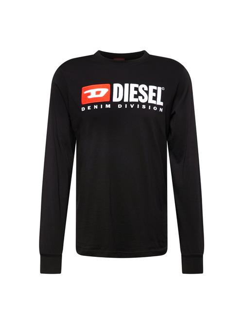 DIESEL Bluser & t-shirts  rød / sort / hvid