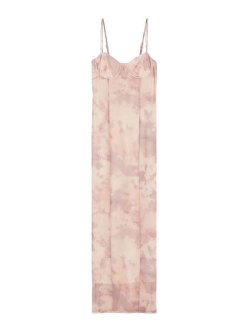 Bershka Kjole  lilla / rosé / pudder